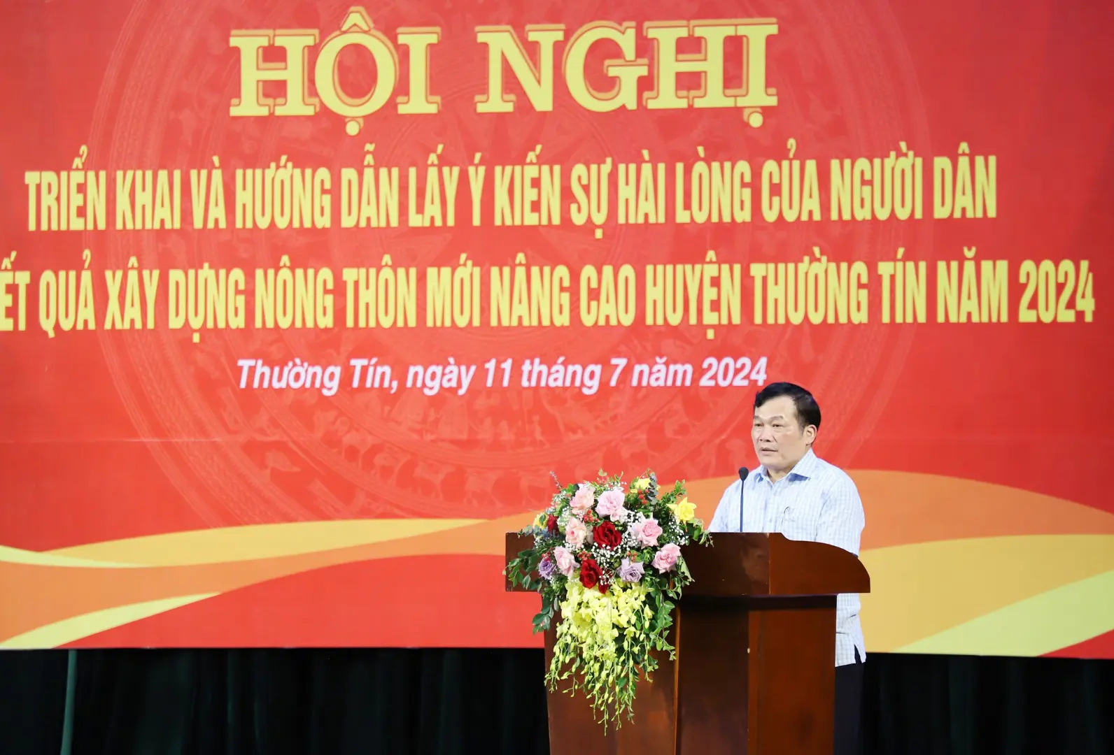 Thường Tín hướng dẫn lấy ý kiến người dân kết quả xây dựng NTM nâng cao