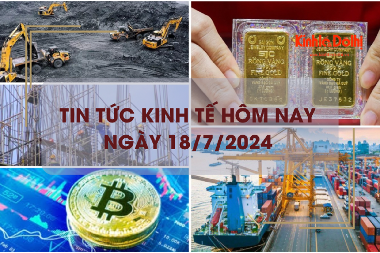 Tin tức kinh tế ngày 18/7/2024: xuất nhập khẩu hàng hoá vượt mốc 400 tỷ USD