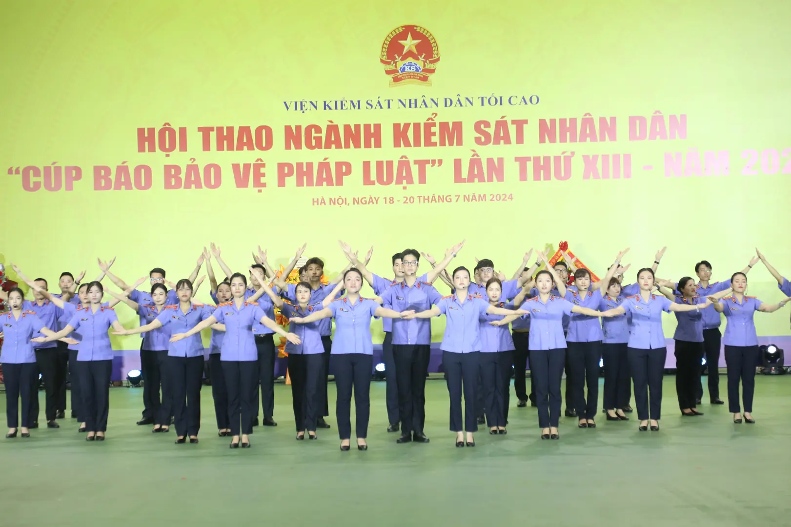 Khai mạc Hội thao ngành Kiểm sát Nhân dân “Cúp Báo Bảo vệ pháp luật”