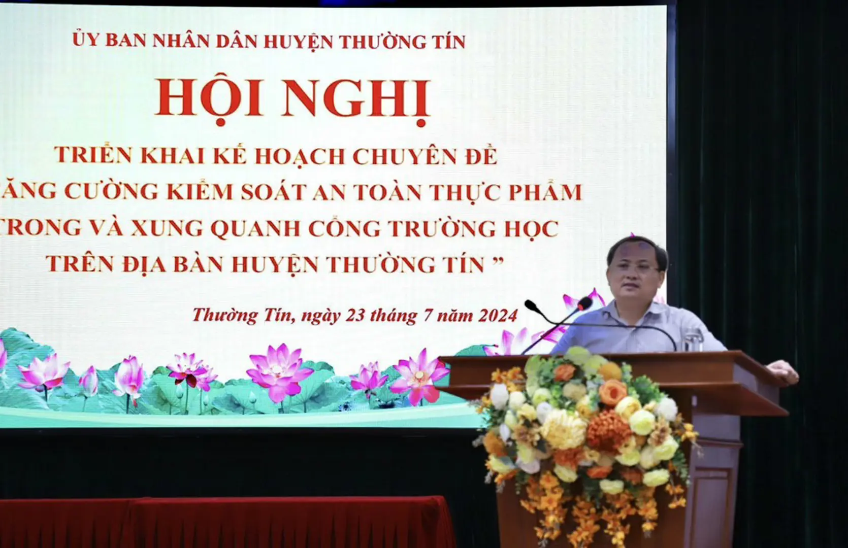 Huyện Thường Tín tăng cường kiểm soát an toàn thực phẩm xung quanh trường học