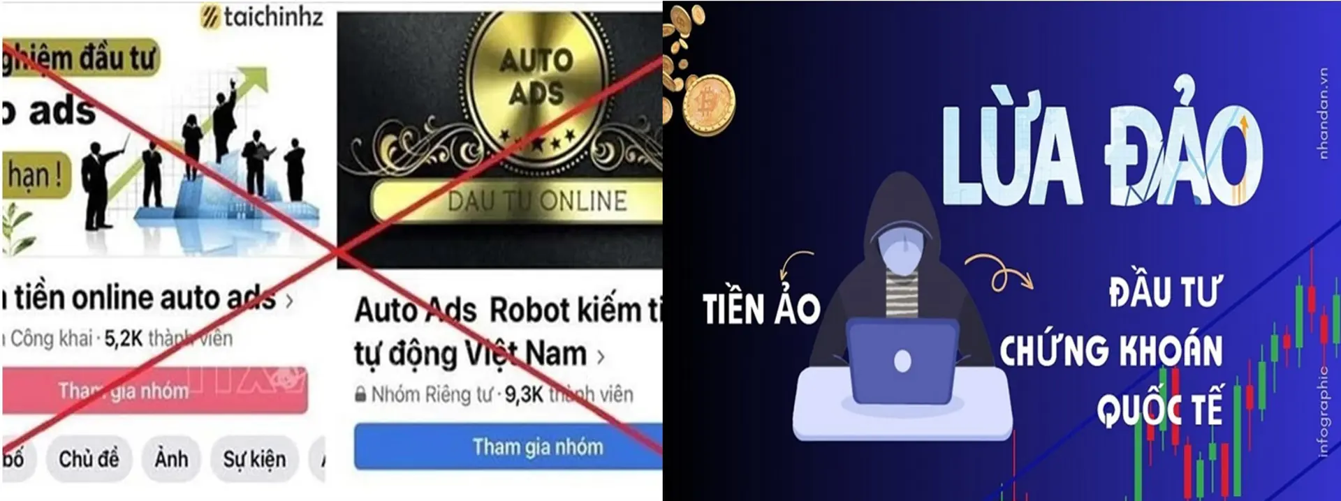 Nam Định: lừa đảo, chiếm đoạt trên 30 tỷ đồng qua đầu tư tiền ảo