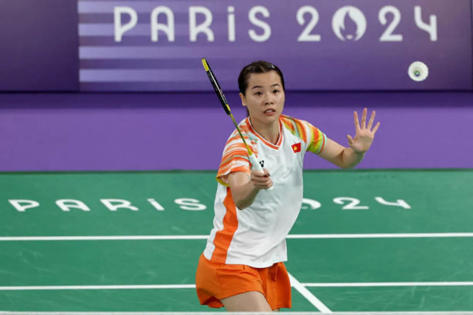 Tay vợt Thùy Linh thắng dễ trận ra quân tại Olympic Paris 2024