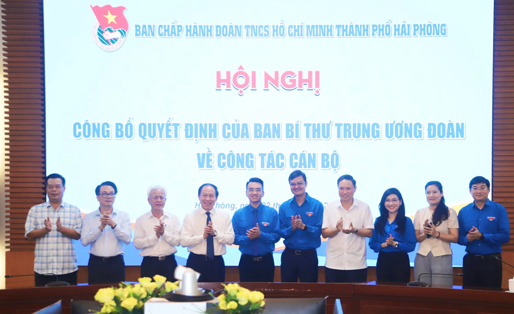 Thành đoàn Hải Phòng có Bí thư mới