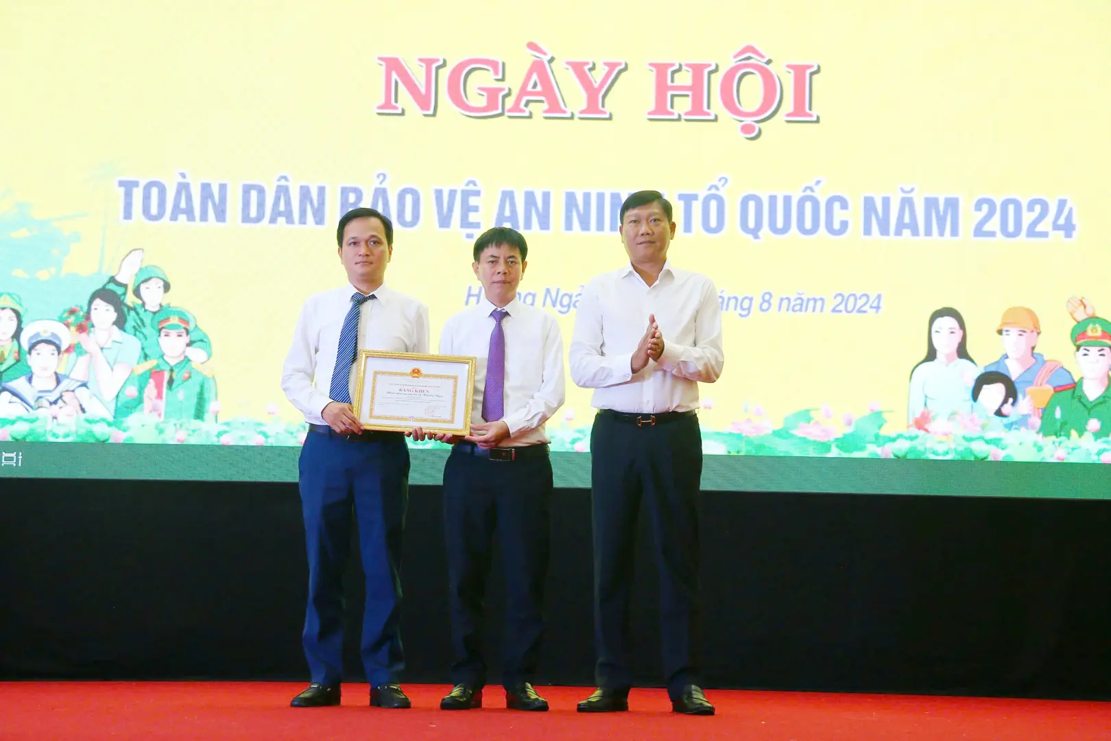 Huyện Thạch Thất tổ chức "Ngày hội toàn dân bảo vệ an ninh Tổ quốc"