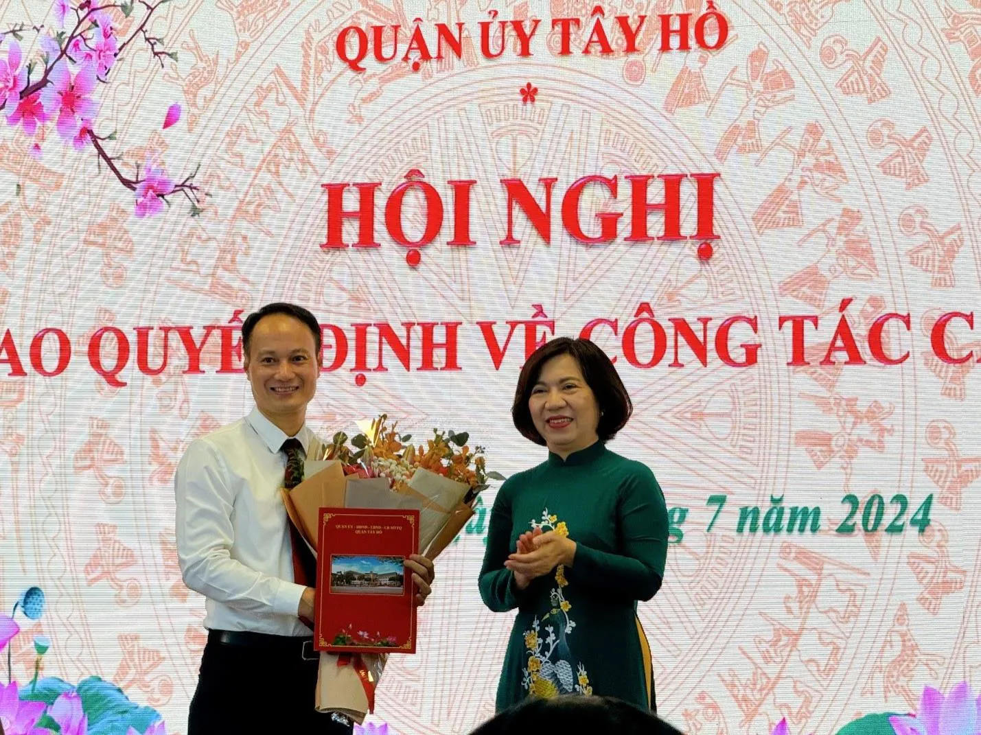 Kiện toàn Bí thư Đảng ủy phường Nhật Tân
