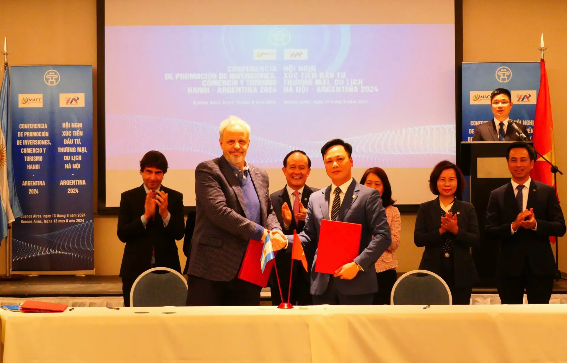 Chủ tịch HĐND TP khai mạc Hội nghị “Xúc tiến đầu tư, thương mại du lịch Hà Nội-Argentina 2024”