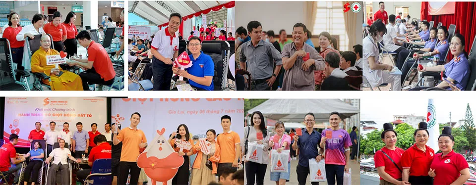 Hành trình Đỏ 2024 tiếp nhận hơn 128.000 đơn vị máu