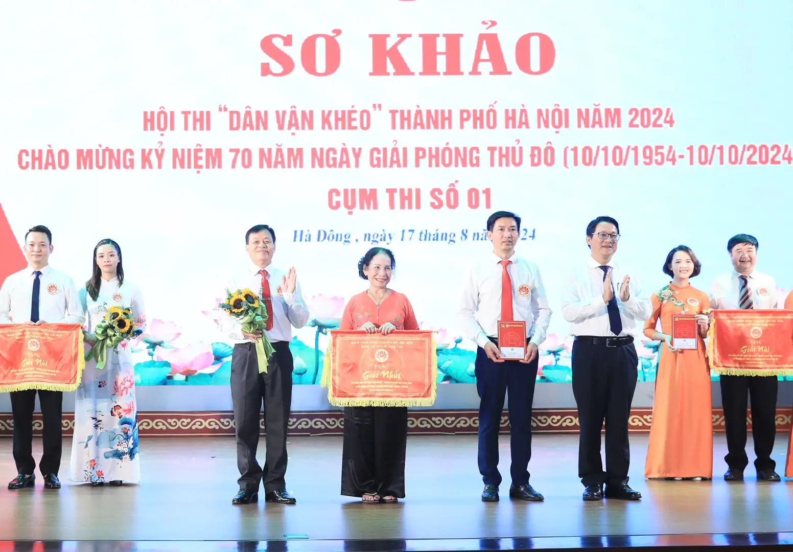 Quận Tây Hồ đoạt Giải nhất sơ khảo Hội thi “Dân vận khéo” Cụm thi số 1