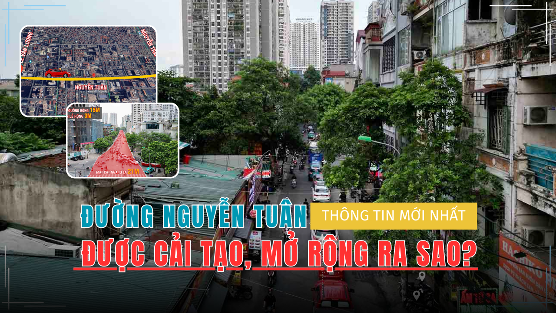 Hà Nội: Đường Nguyễn Tuân được cải tạo và mở rộng ra sao?