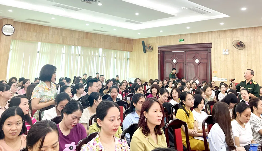 Hà Đông bồi dưỡng kiến thức quốc phòng an ninh cho cán bộ đối tượng 4