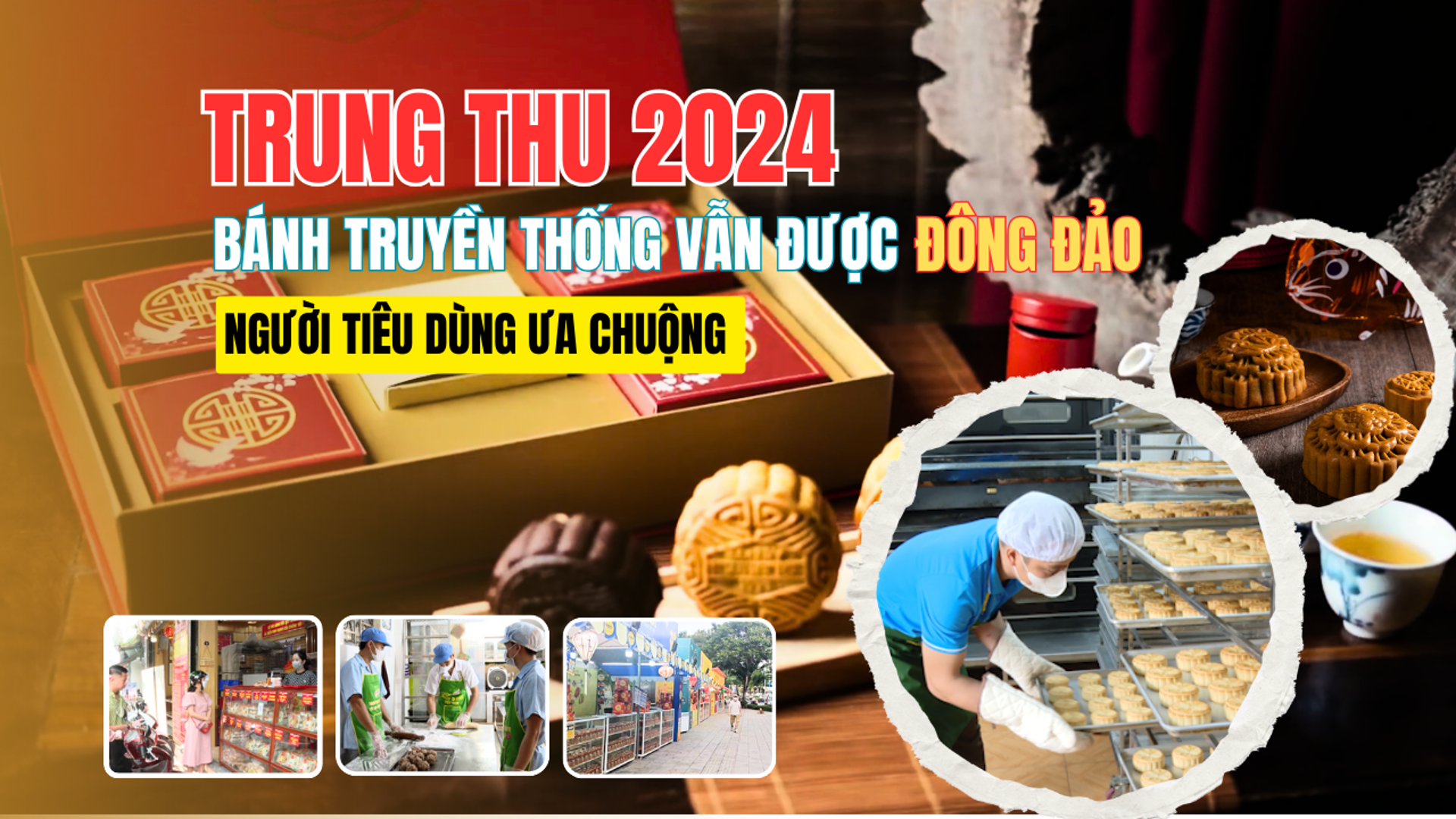 Bánh Trung thu truyền thống vẫn được đông đảo người tiêu dùng Hà Nội ưa chuộng