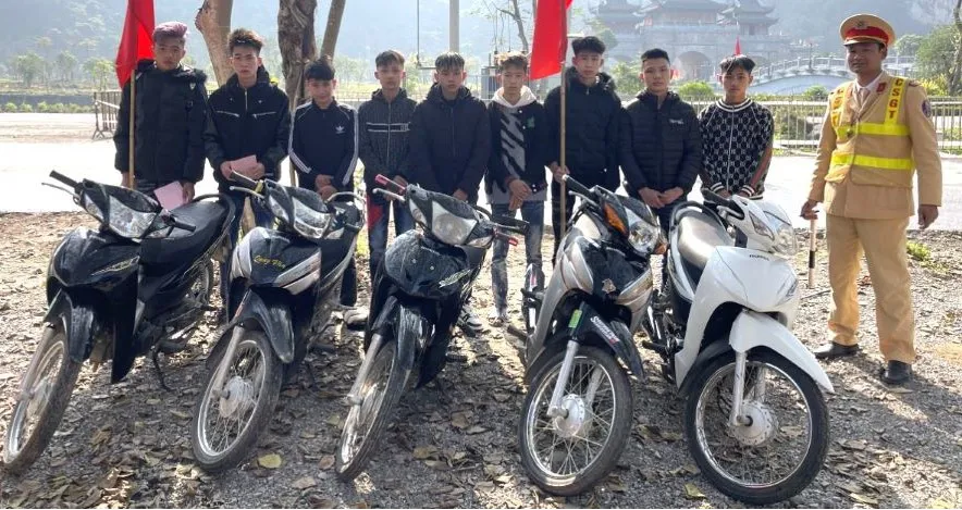 Hà Nam: xử lý nghiêm các hành vi tụ tập đua xe, lạng lách