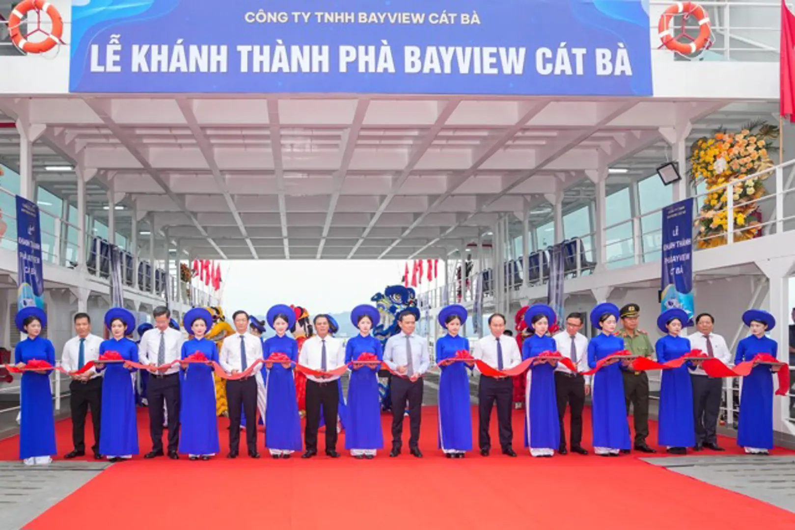 Hải Phòng: Khánh thành đưa phà mới BayView đi đảo Cát Bà vào hoạt động