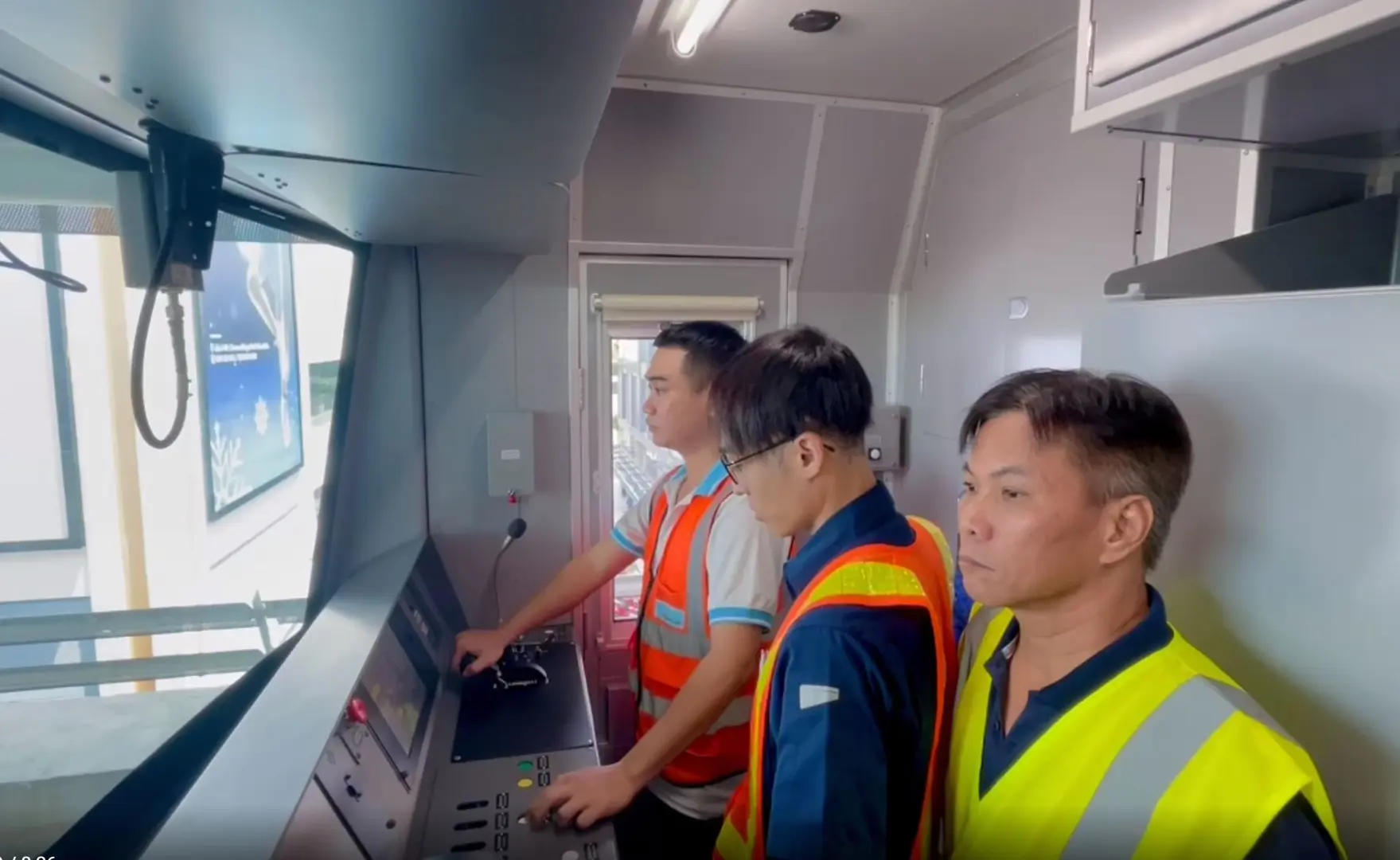 Chạy thử nghiệm toàn tuyến Metro số 1 do lái tàu Việt Nam vận hành