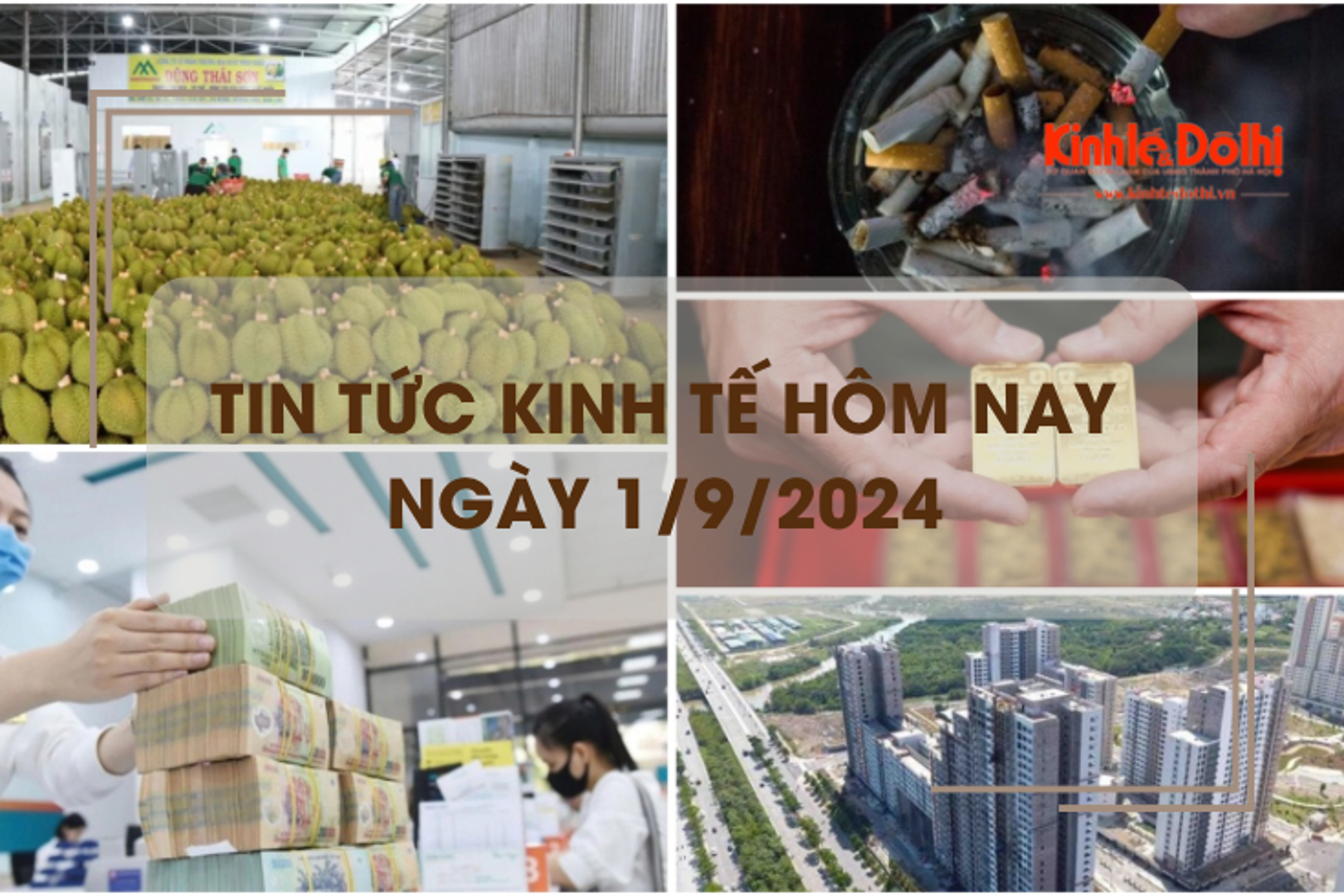 Tin tức kinh tế ngày 1/9: tín dụng bất động sản tiếp tục tăng trưởng tích cực