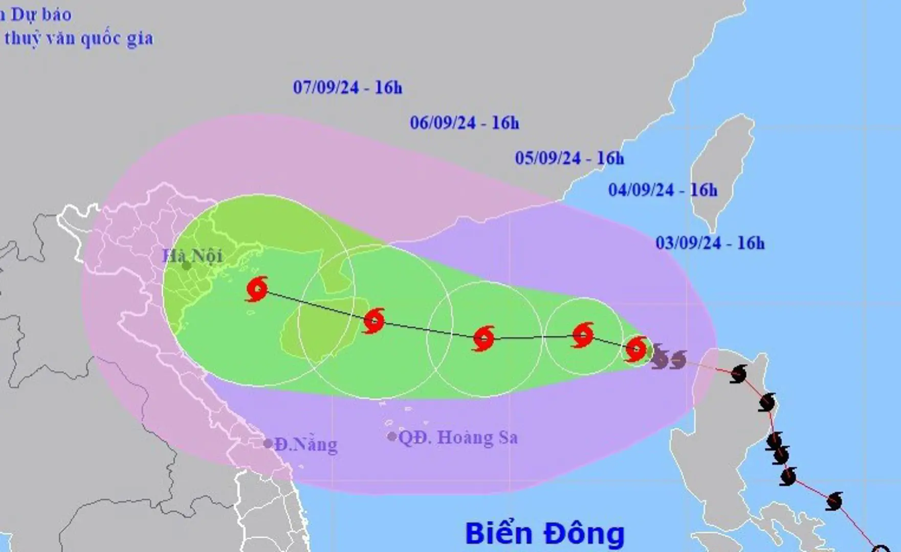 Công điện của Thủ tướng chỉ đạo tập trung ứng phó khẩn cấp bão số 3