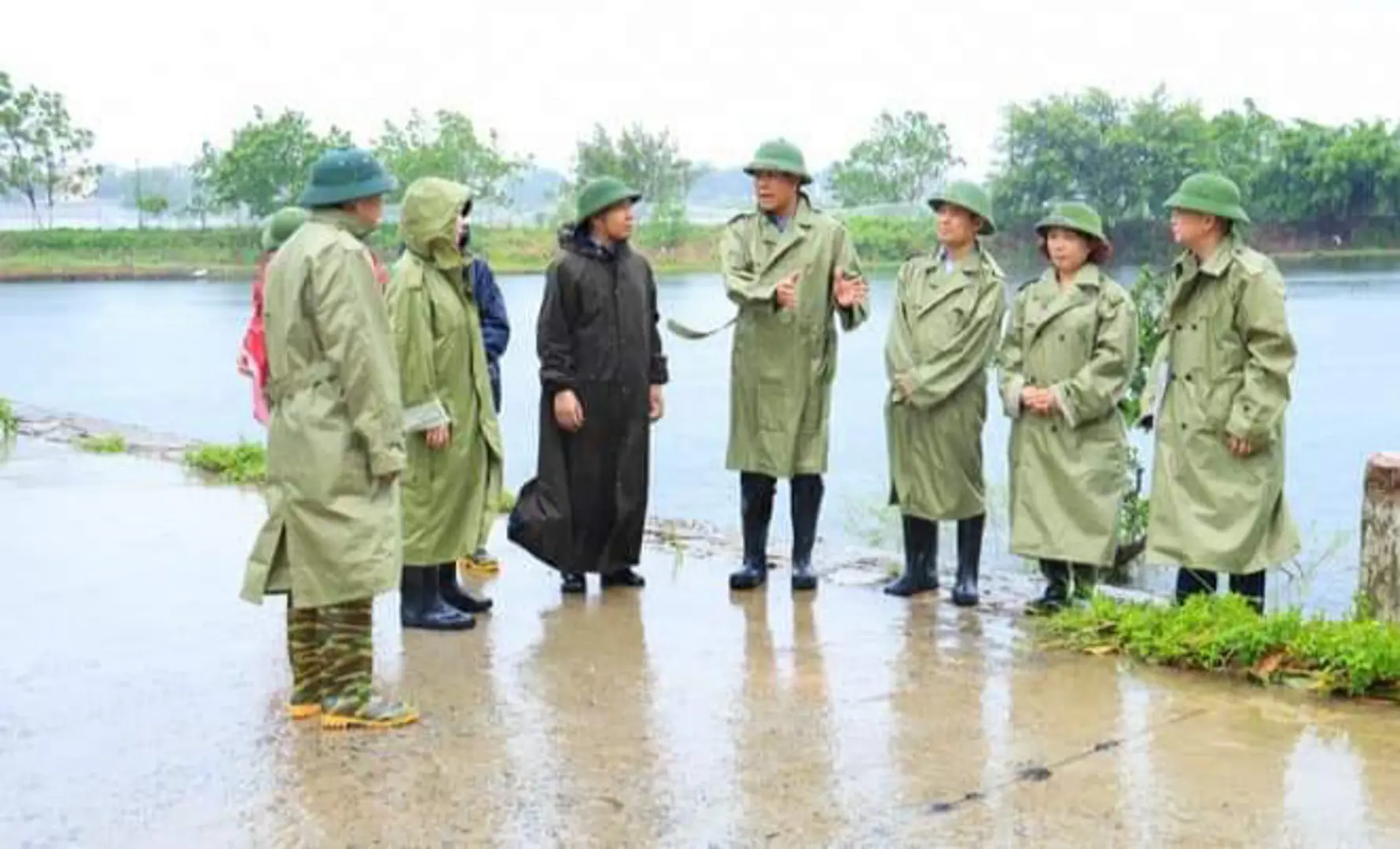 Quốc Oai: rà soát khu vực xung yếu, sẵn sàng ứng phó bão Yagi