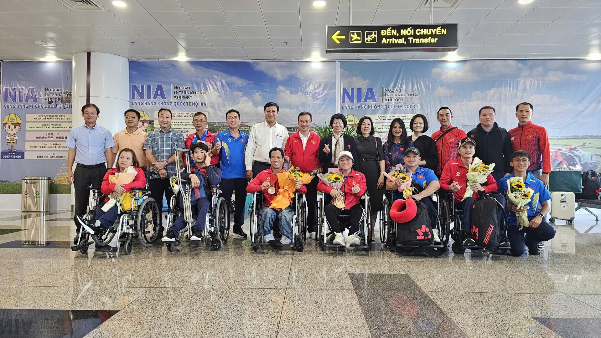 Đoàn Thể thao người khuyết tật Việt Nam về nước, hoàn thành mục tiêu Paralympic 2024