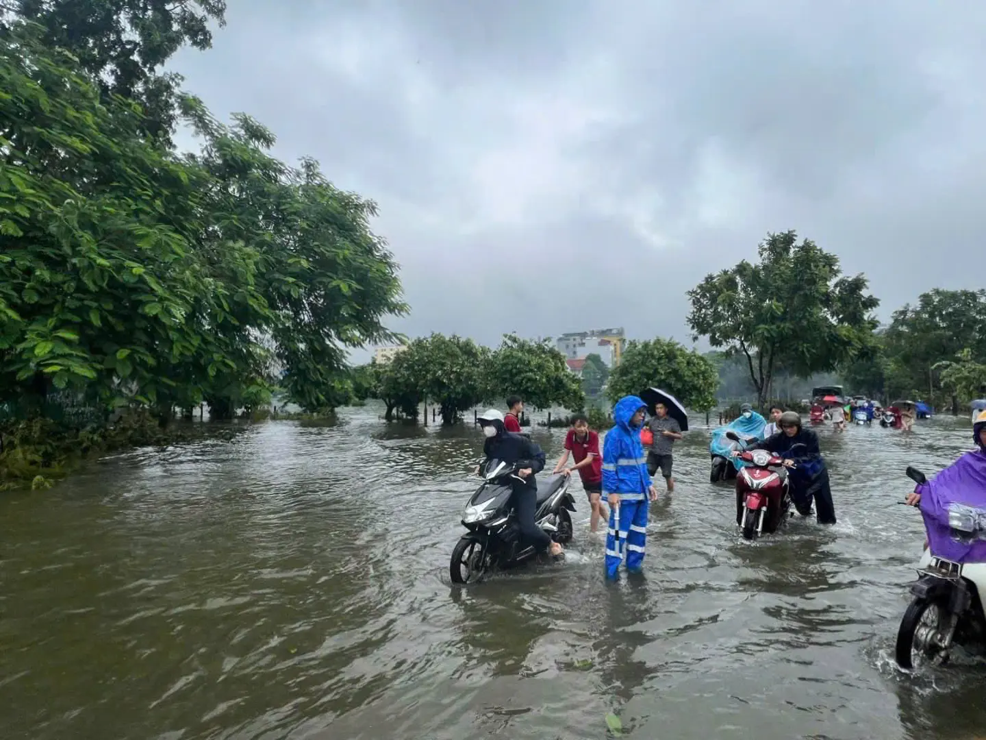 Hà Nội: hạn chế phương tiện di chuyển trên đường 70 đoạn qua Hà Đông