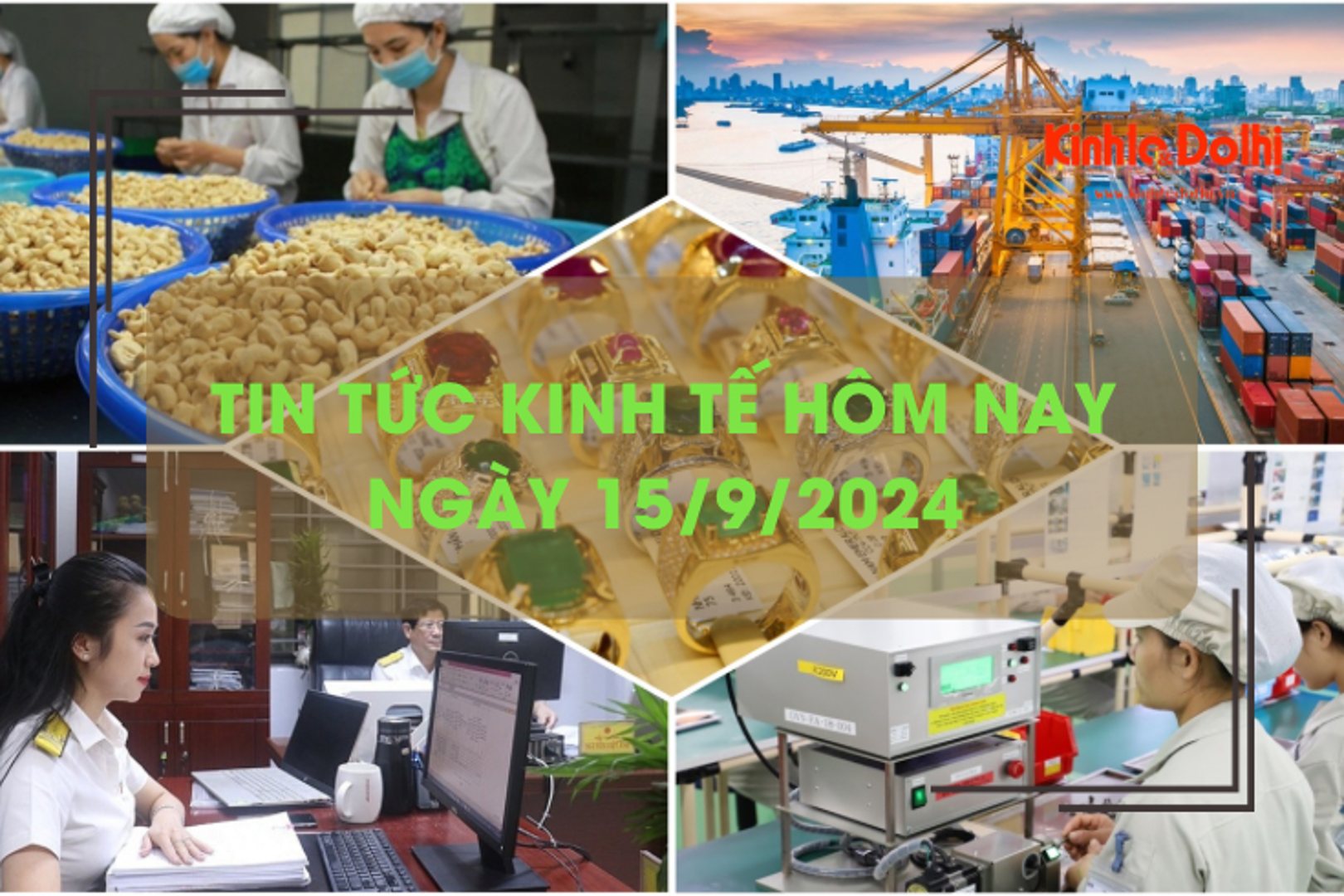 Tin tức kinh tế ngày 15/9: Việt Nam có tháng thứ 5 liên tiếp tăng trưởng thương mại