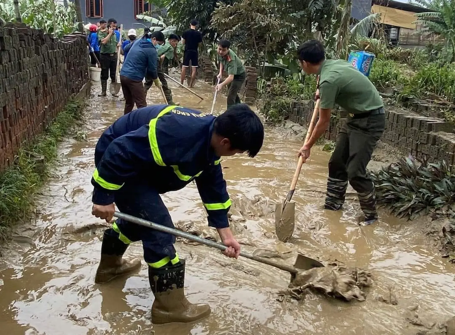 Vĩnh Phúc: không lơ là trước nguy cơ lây lan dịch bệnh sau bão lũ