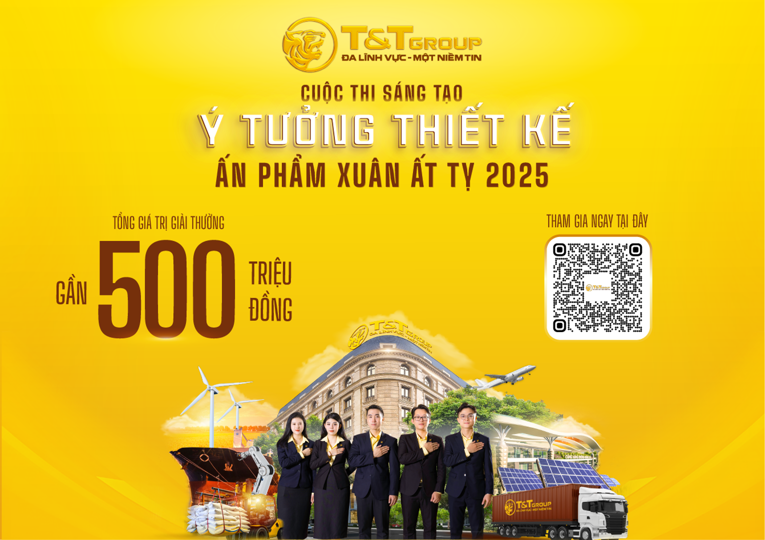 T&T Group phát động thiết kế Ấn phẩm Xuân Ất Tỵ 2025