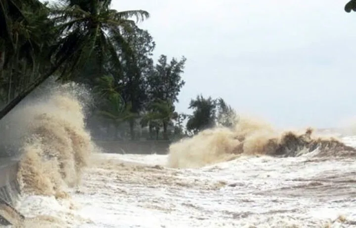 Không khí lạnh bao trùm Bắc Bộ, mưa to, biển động mạnh, sóng cao 3,5m