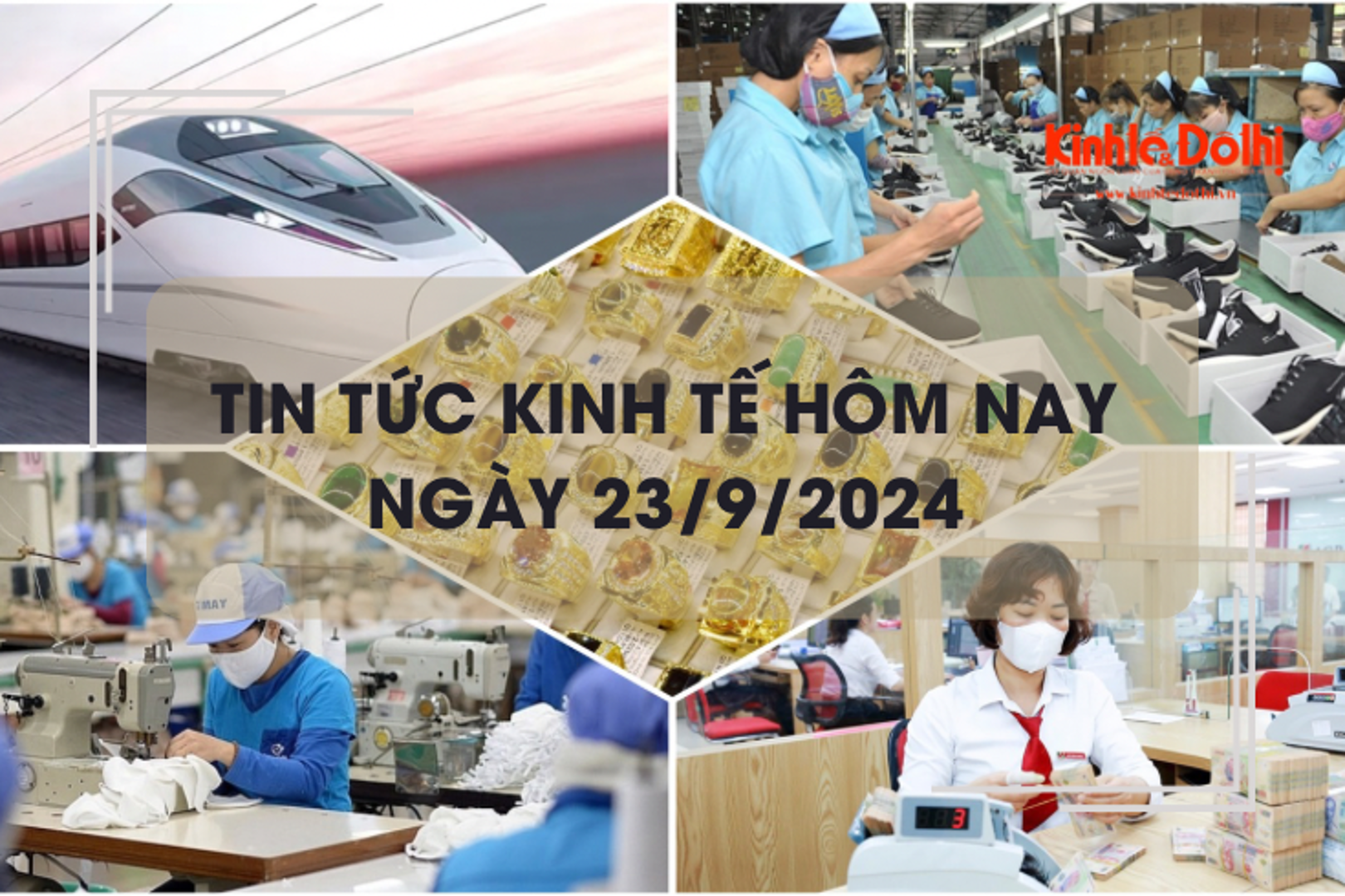 Tin tức kinh tế ngày 23/9: giá vàng nhẫn cao kỷ lục