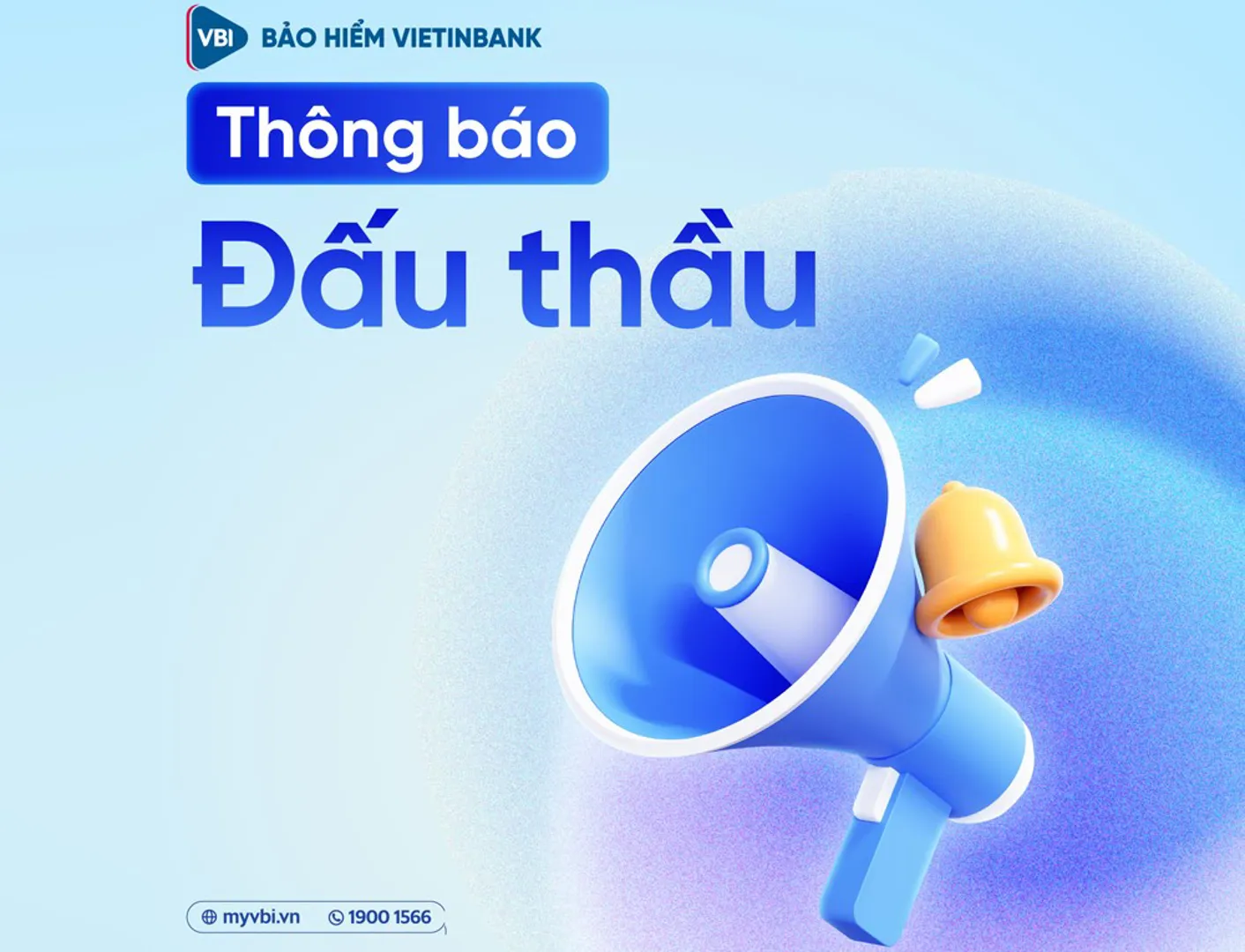 Bảo hiểm VietinBank - VBI thông báo mời chào hàng