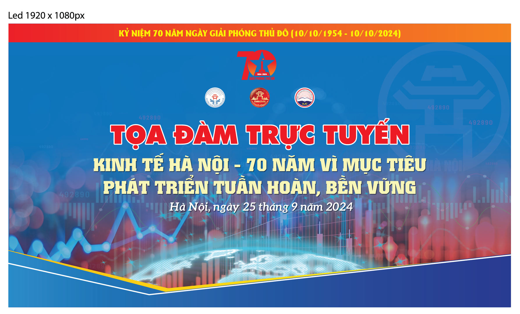 Sáng mai (25/9), tọa đàm trực tuyến "Kinh tế Hà Nội -70 năm vì mục tiêu phát triển tuần hoàn, bền vững"