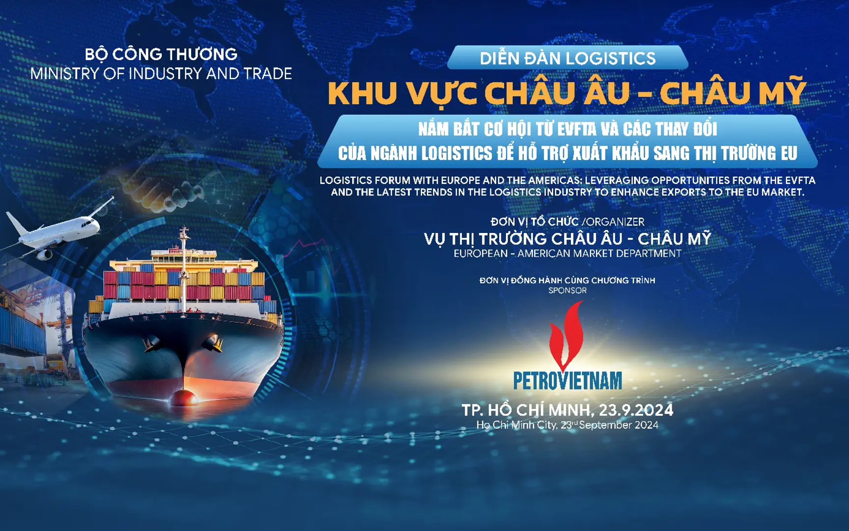 Diễn đàn Logistics khu vực châu Âu - châu Mỹ