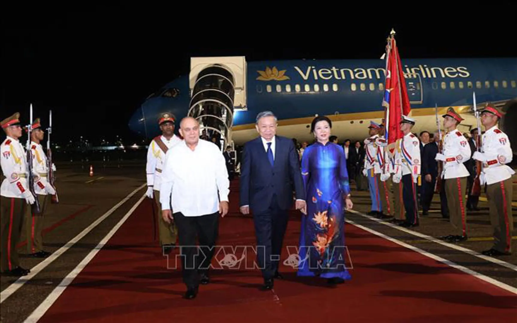 Tổng Bí thư, Chủ tịch nước Tô Lâm đến La Habana, bắt đầu thăm  Cuba