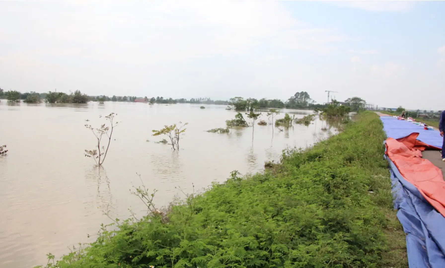 Bắc Giang:  ứng phó với mưa lớn, nguy cơ ngập lụt, lũ quét, sạt lở đất