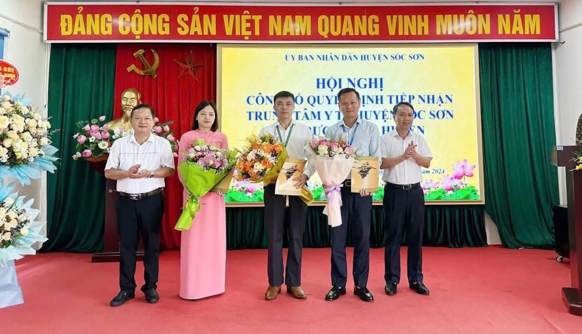 Bổ nhiệm Giám đốc Trung tâm Y tế huyện Sóc Sơn