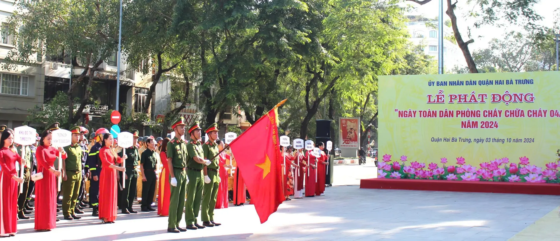 Quận Hai Bà Trưng: thu hút đông đảo người dân tham gia phòng cháy chữa cháy