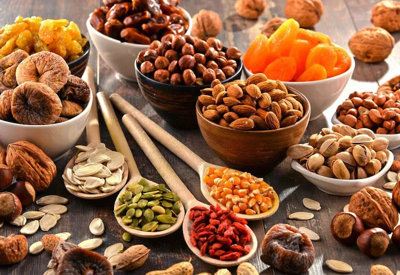 Các loại hạt và sức khỏe đường ruột