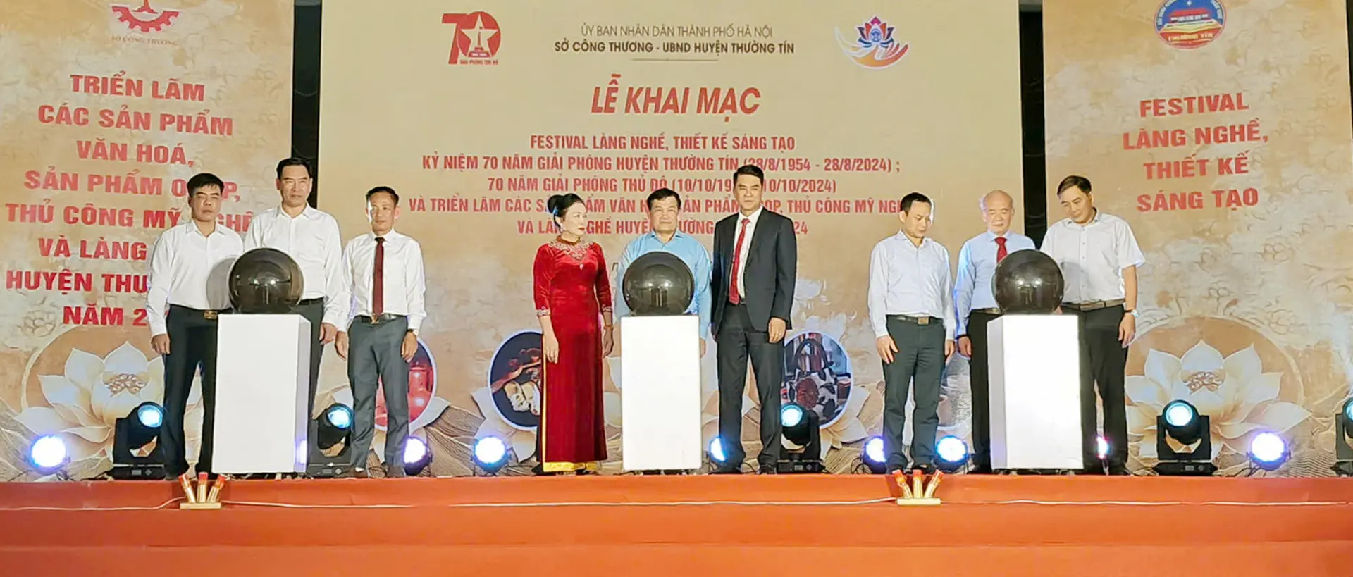 Thường Tín khai mạc triển lãm sản phẩm OCOP hàng thủ công mỹ nghệ năm 2024