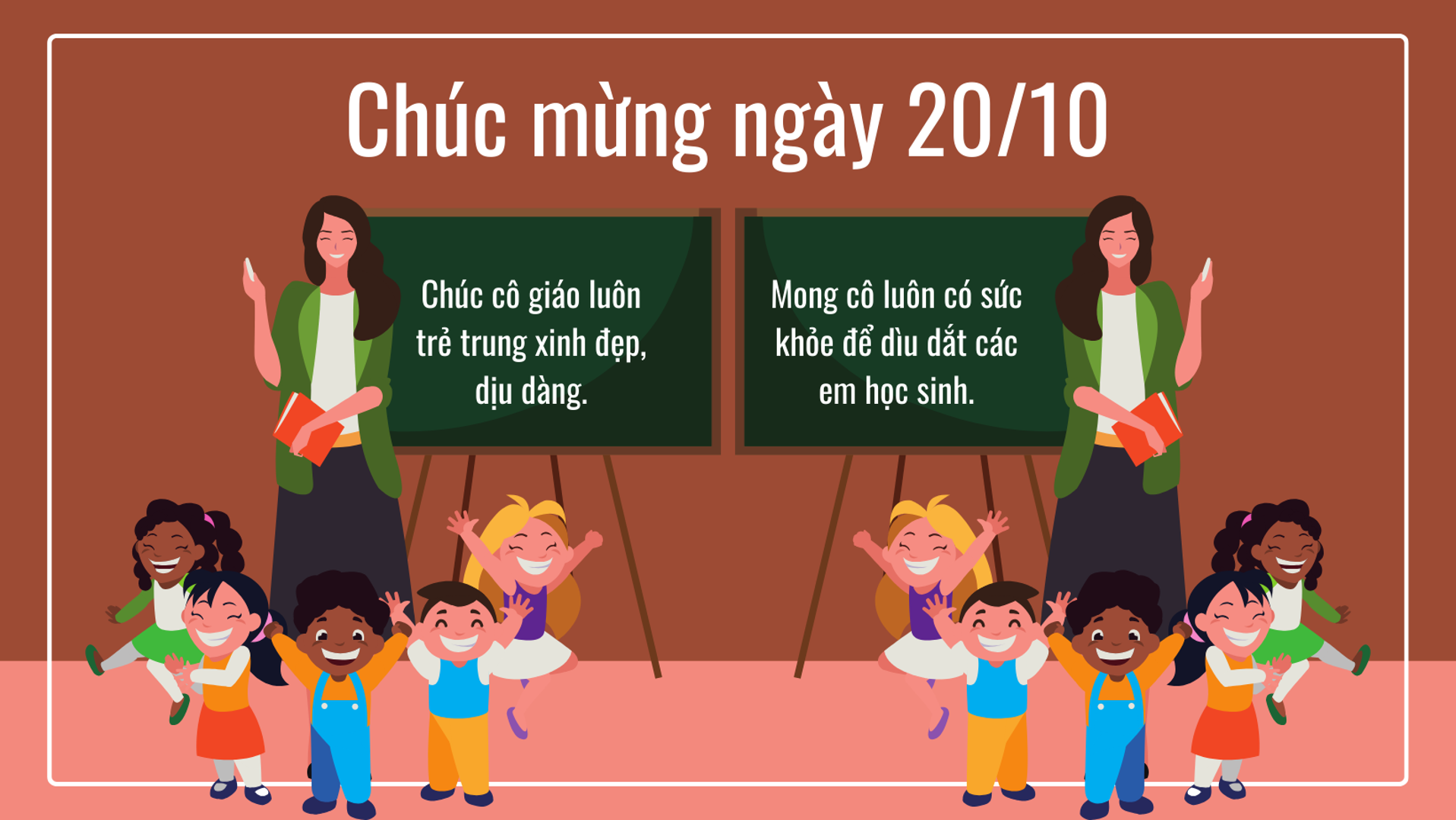 Lời chúc mừng Ngày Phụ nữ Việt Nam  20/10 hay, ý nghĩa tặng cô giáo