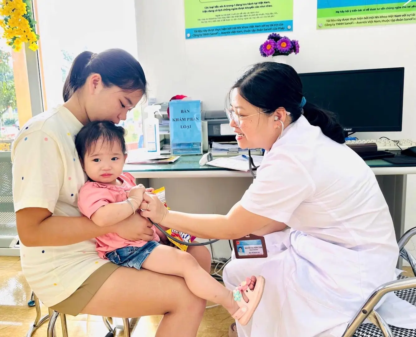 Huyện Sóc Sơn bước vào chiến dịch tiêm vaccine phòng bệnh sởi miễn phí