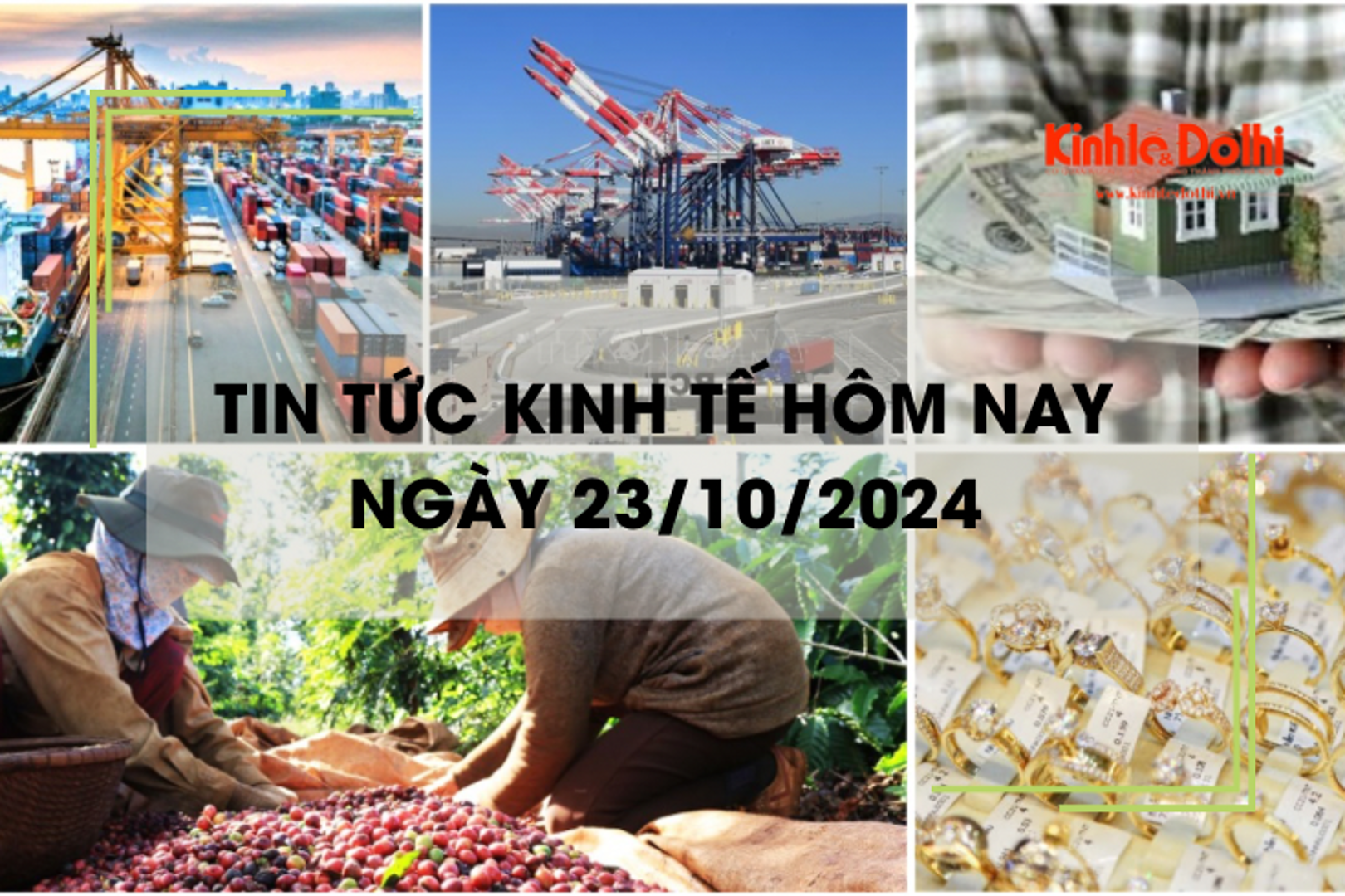 Tin tức kinh tế ngày 23/10: xuất khẩu cà phê lần đầu tiên vượt 5 tỷ USD