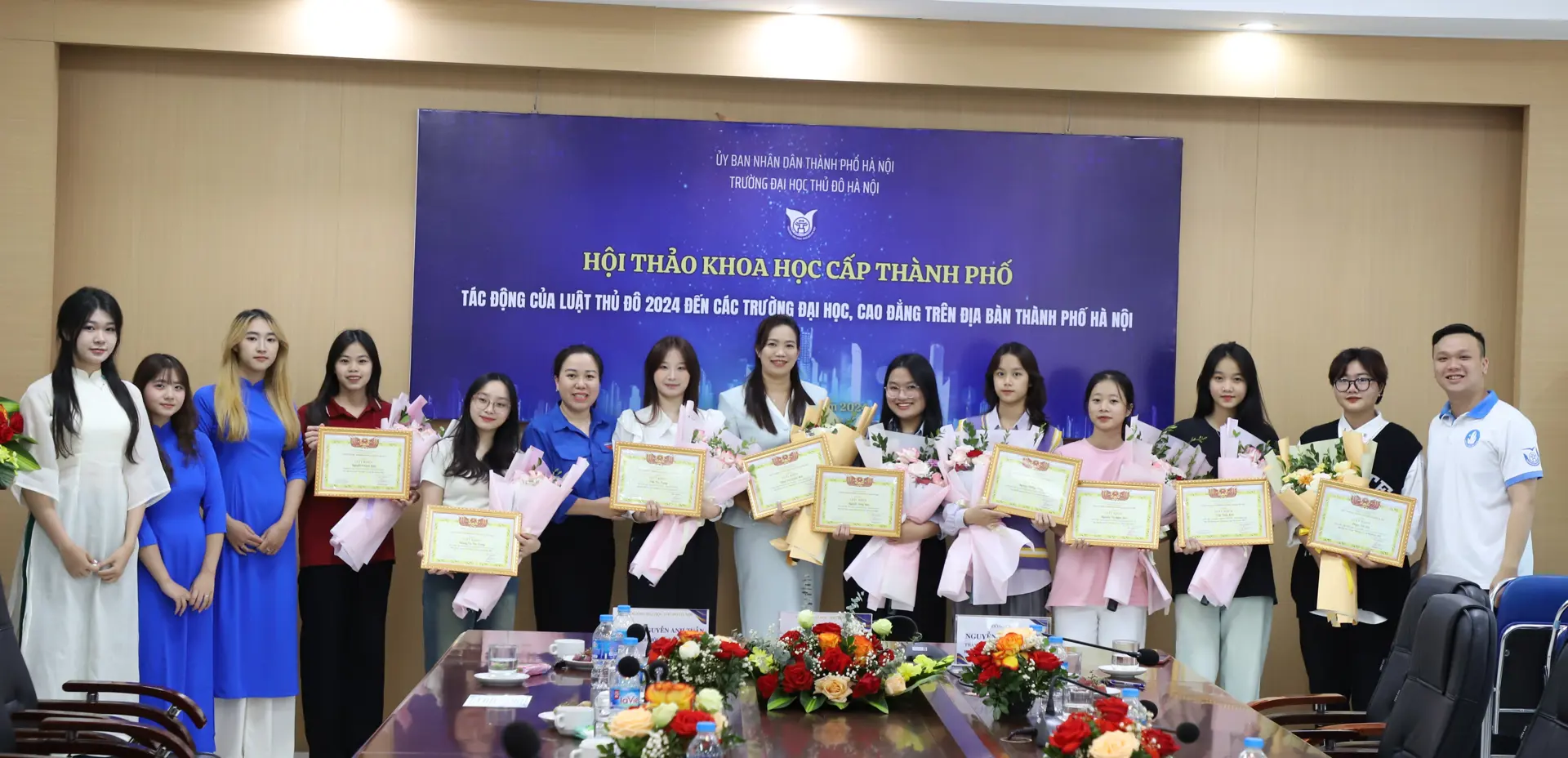 Trao giải Cuộc thi “Tìm hiểu Luật Thủ đô 2024”