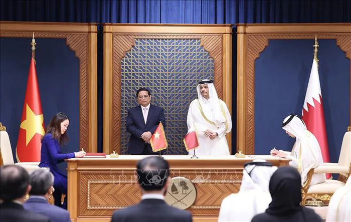 Thông cáo chung giữa Việt Nam và Qatar