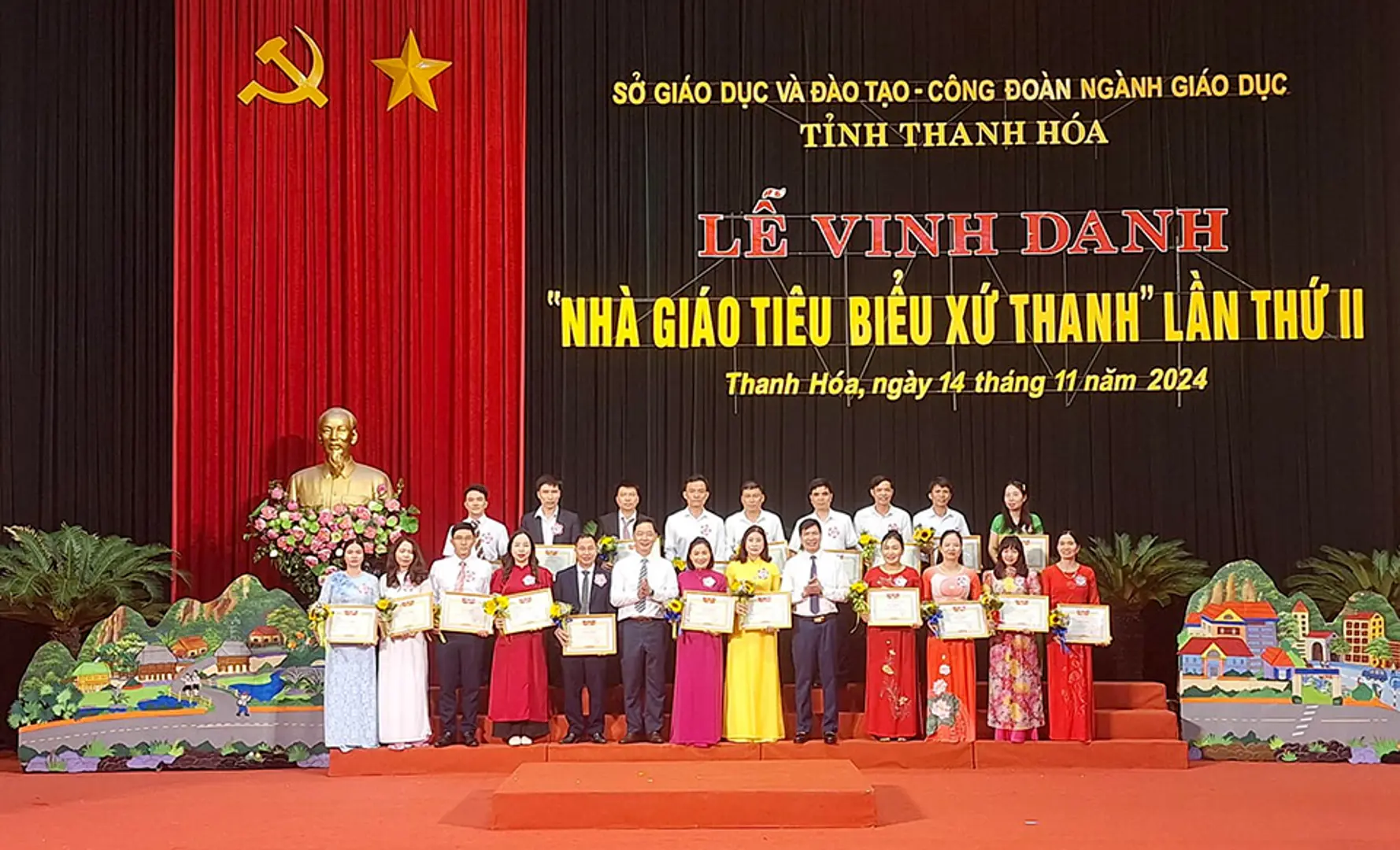 Vinh danh nhà giáo tiêu biểu của ngành Giáo dục xứ Thanh