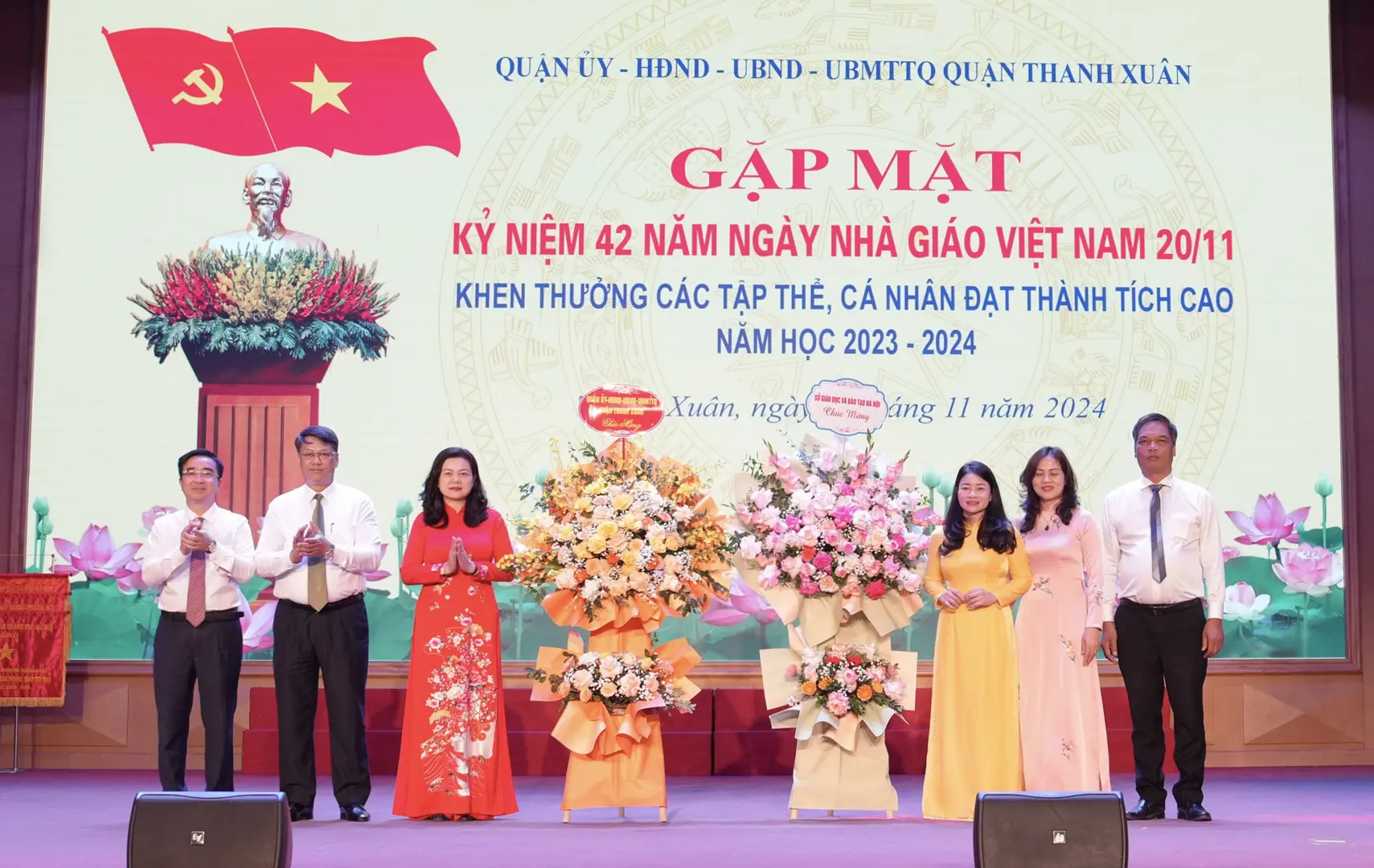 Quận Thanh Xuân: tôn vinh các tập thể, giáo viên, học sinh xuất sắc