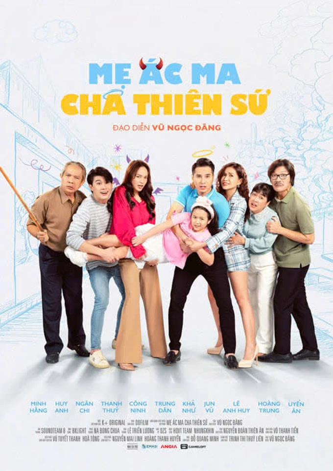 Xem trực tiếp Mẹ ác ma, Cha thiên sứ tập 1 trên VTV3 hôm nay 25/11