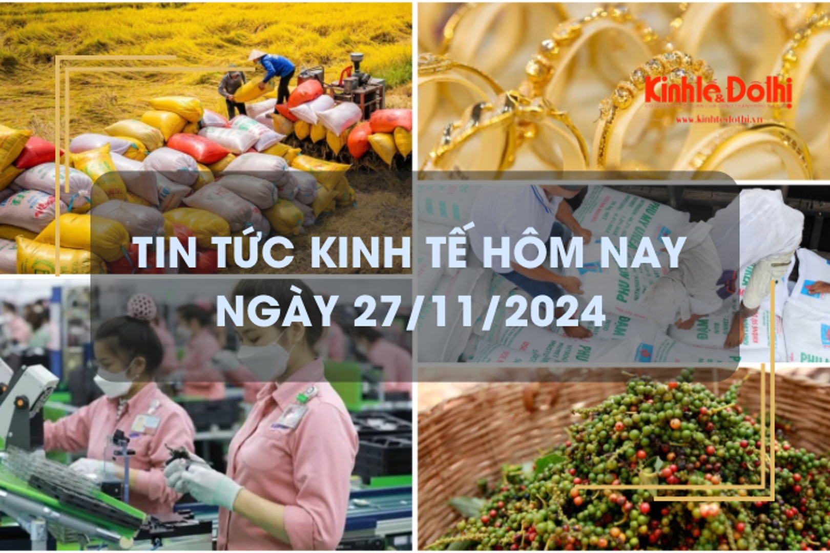 Tin tức kinh tế 27/11: xuất khẩu hồ tiêu năm 2024 lập kỷ lục