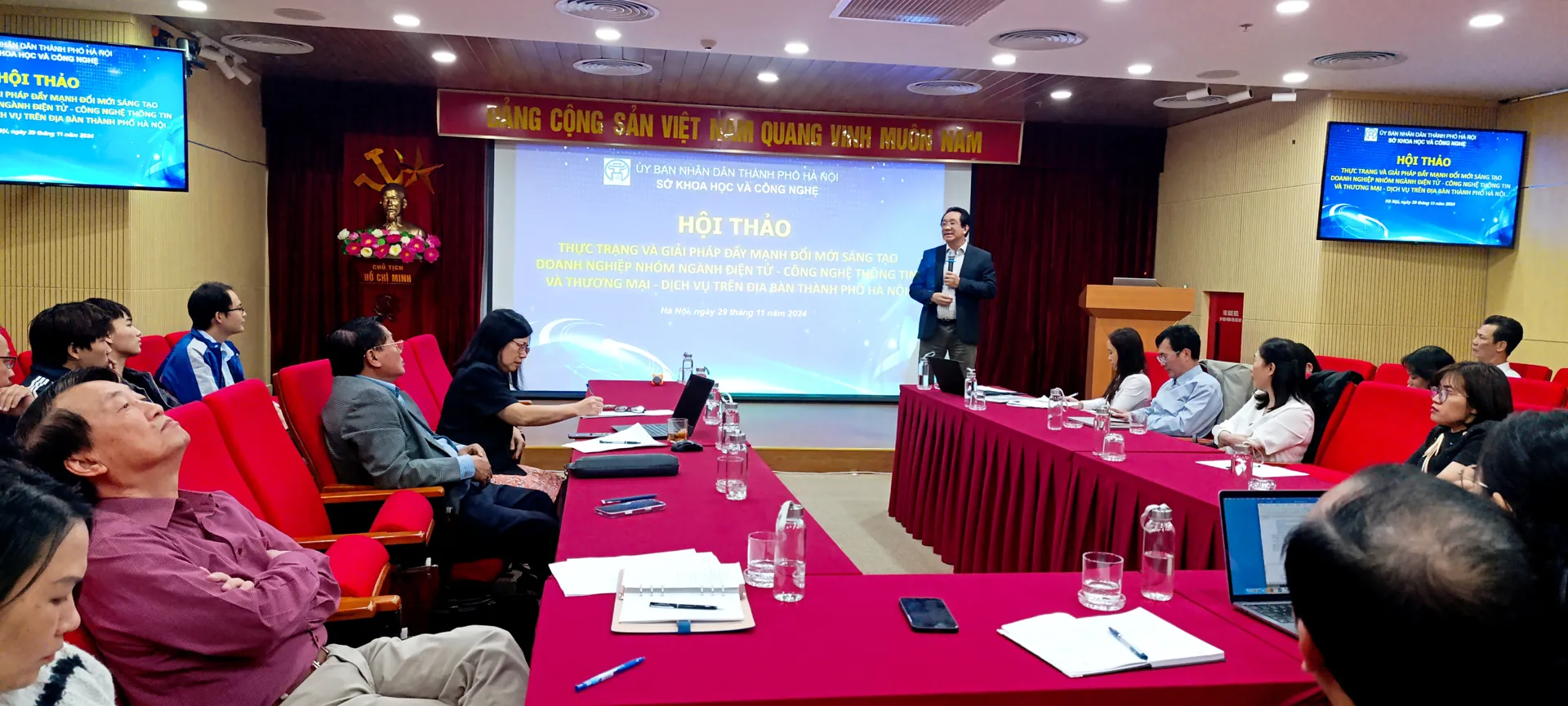 Luận bàn, tháo gỡ điểm nghẽn đổi mới sáng tạo cho doanh nghiệp Thủ đô