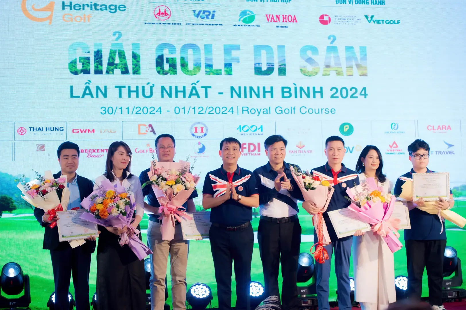 144 golfer tham gia “Giải Golf Di sản”