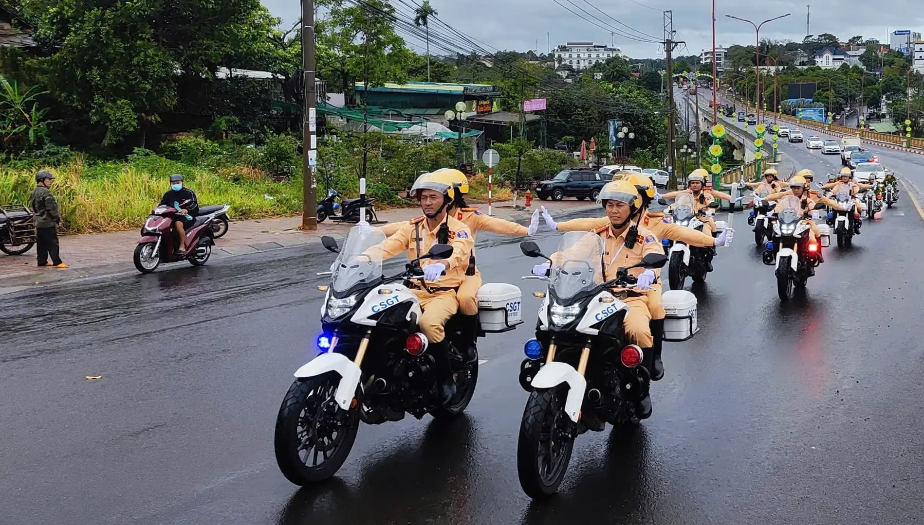 Đắk Nông ra quân thực hiện đợt cao điểm tấn công, trấn áp tội phạm 