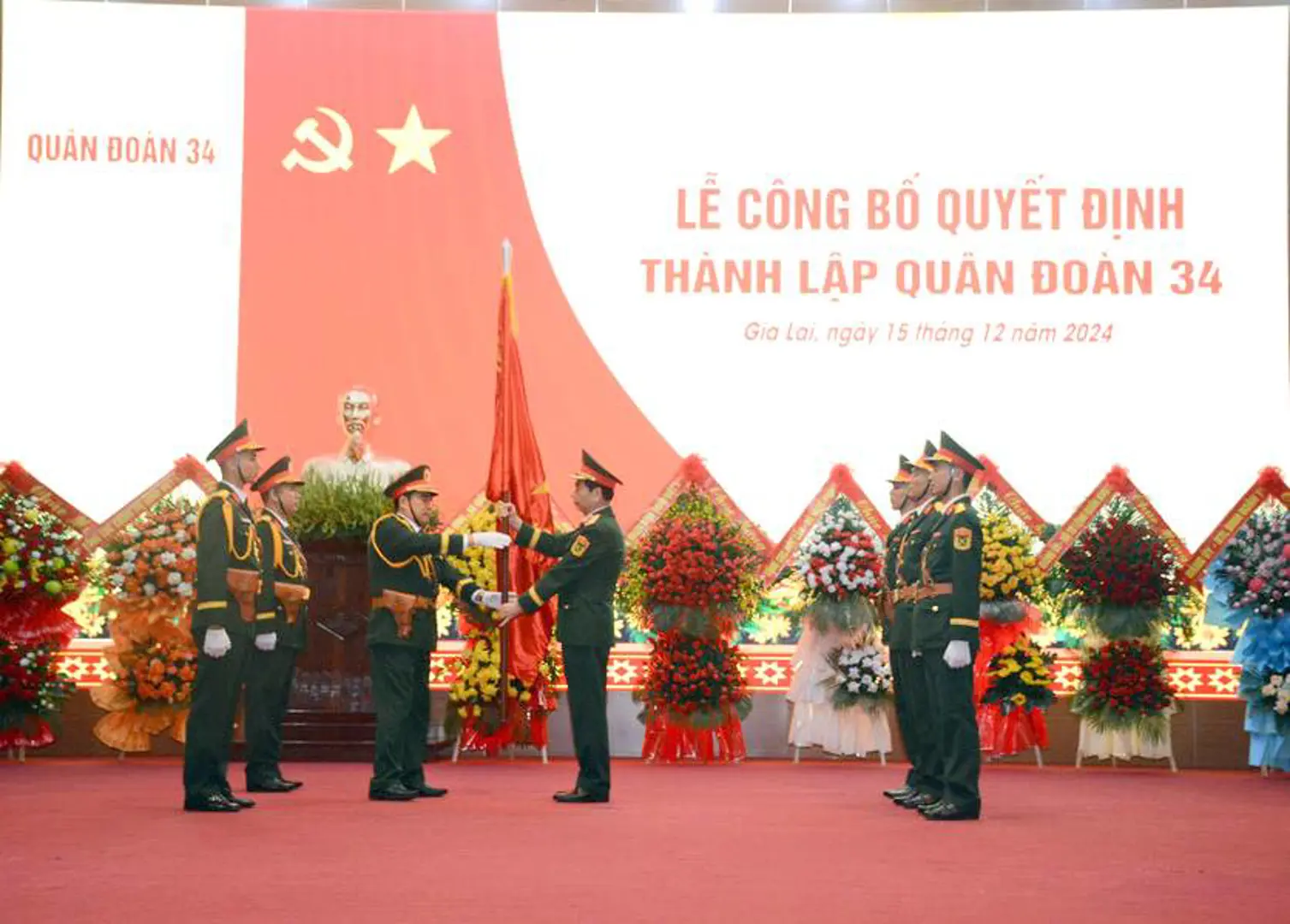  Bộ Quốc phòng thành lập mới Quân đoàn 34